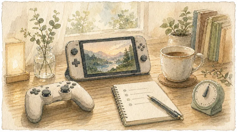 ゲームを「娯楽タイプの休養」として意識的に使うようになった話