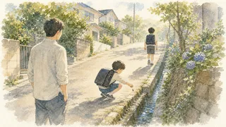 「僕の誕生日くらいになったら、一人で学校に行けるよ」